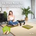 Kapok Steppkissen 50 cm (Gr�n/Elefanten)