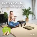 Kapok Steppkissen 50 cm (Braun/Gr�n)