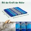Kapok Steppkissen 50 cm (Blau)