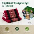 Kapok Thaikissen 1 Auflage (Rot/Elefanten)