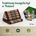 Kapok Thaikissen 1 Auflage (Braun/Elefanten)