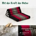Kapok Thaikissen 1 Auflage (Schwarz/Elefanten)