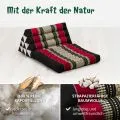 Kapok Thaikissen 1 Auflage (Schwarz/Rot)