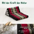 Kapok Thaikissen 1 Auflage (Schwarz/Rot)