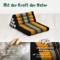 Kapok Thaikissen 1 Auflage (Schwarz/Orange)