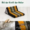 Kapok Thaikissen 1 Auflage (Schwarz/Orange)