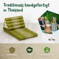 Kapok Thaikissen 2 Auflagen (Gr�n/Elefanten)