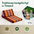 Kapok Thaikissen 2 Auflagen (Orange)