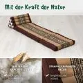 Kapok Thaikissen 3 Auflagen, Classic (Braun/Elefanten)