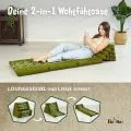 Kapok Thaikissen 3 Auflagen, Deluxe (Gr�n/Elefanten Seide)