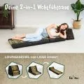 Kapok Thaikissen 3 Auflagen, Deluxe (Schwarz/Elefanten Seide)