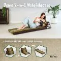 Kapok Thaikissen 3 Auflagen, Classic (Braun/Gr�n)