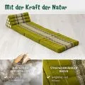Kapok Thaikissen 3 Auflagen, Classic (Gr�n)