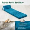 Kapok Thaikissen 3 Auflagen, Basic (Hellblau Uni)