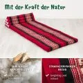 Kapok Thaikissen XXL breit (Rot/Elefanten)