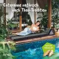 Kapok Thaikissen XXL breit (Blau/Elefanten)