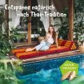 Kapok Thaikissen XXL breit (Rot/Gelb)