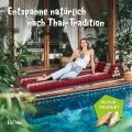 Kapok Thaikissen XXL breit (Rot/Schwarz)