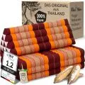 Kapok Thaikissen XXL breit (Orange)