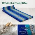 Kapok Thaikissen XXL breit (Blau)