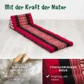 Kapok Thaikissen XXL hoch (Rot/Elefanten)