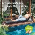 Kapok Thaikissen XXL hoch (Blau/Elefanten)