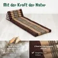 Kapok Thaikissen XXL hoch (Braun/Elefanten)