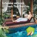 Kapok Thaikissen XXL hoch (Schwarz/Elefanten)