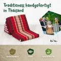 Kapok Thaikissen XXL hoch (Rubinrot)