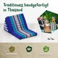 Kapok Thaikissen XXL hoch (Blau)