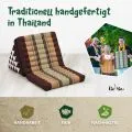 Kapok Thaikissen XXL hoch (Braun)