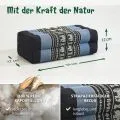Kapok St�tzkissen, Classic (Blau/Elefanten)