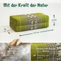 Kapok St�tzkissen, Classic (Gr�n/Elefanten)