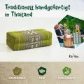 Kapok St�tzkissen, Classic (Gr�n/Elefanten)