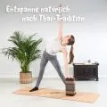 Kapok St�tzkissen, Classic (Braun/Elefanten)