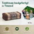 Kapok St�tzkissen, Classic (Braun/Elefanten)