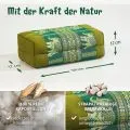 Kapok St�tzkissen, Deluxe (Gr�n/Elefanten Seide)