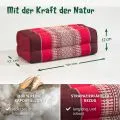 Kapok St�tzkissen, Classic (Rubinrot)