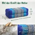 Kapok St�tzkissen, Classic (Blau)
