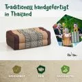 Kapok St�tzkissen, Classic (Braun)