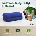 Kapok St�tzkissen, Basic (Blau Uni)