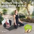 Kapok Zafukissen klein, Deluxe (Schwarz/Lila/Elefanten Seide)