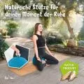 Kapok Zafukissen klein, Basic (Hellblau Uni)