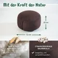 Kapok Zafukissen klein, Basic (Braun Uni)
