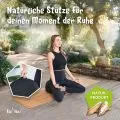 Kapok Zafukissen klein, Basic (Schwarz Uni)