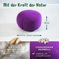 Kapok Zafukissen klein, Basic (Lila Uni)