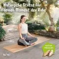 Kapok Zafukissen gro�, Classic (Schwarz/Elefanten)