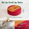 Kapok Zafukissen gro�, Classic (Rot/Gelb)