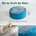 Kapok Zafukissen gro�, Classic (Hellblau)