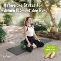 Kapok Zafukissen gro�, Deluxe (Dunkelgr�n/Elefanten Seide)